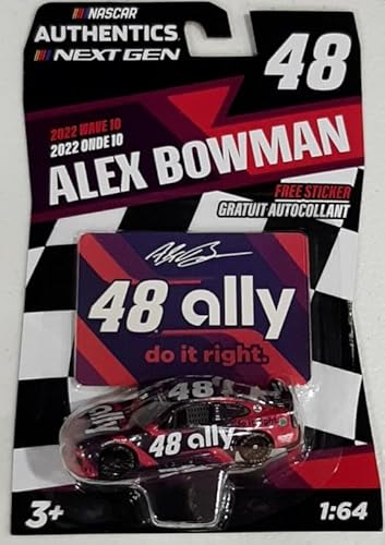 Nascars Authentics Next Gen Alex Bowman (2022 Wave 10) von Matchbox