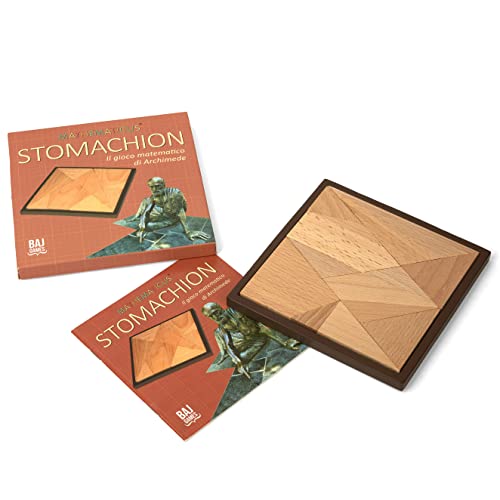 Mathematicus – Stomachion, das mathematische Spiel von Archimedes – Geometrisches Puzzle, geboren in Syrakus, 1500 Jahre vor dem chinesischen Tangram – italienische Ausgabe von Mathematicus