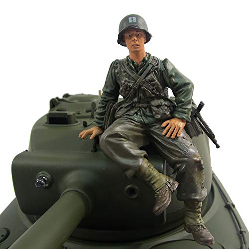 1:16 1/16 Modell H RC Panzerkommandant American Soldier Resin Figur für Mato Heng Long Tamiya RC Panzer von Mato Toys