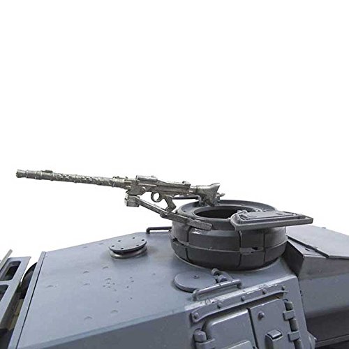 Mato Cupola Metall Maschinengewehr für Heng Long 3848/49/68-1 1/16 1:16 RC Panzer III, IIIH, Stug III Panzer von Mato Toys