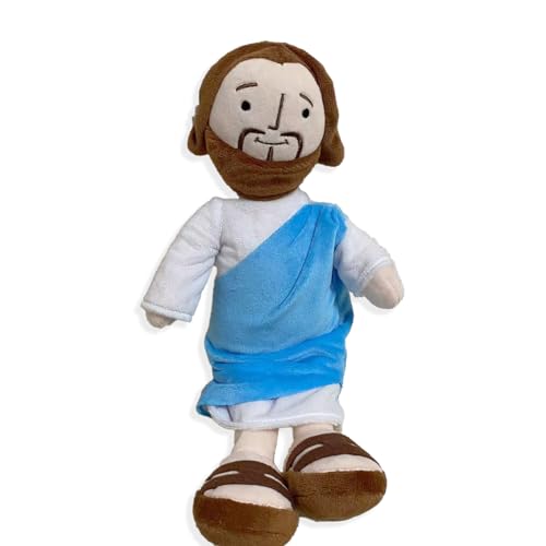 1 Pcs Jesus Kuscheltier Jesus Plush My Friend Jesus Plush Jesus PlüSchfigur Christus ReligiöSer Retter Jesus PlüSch Puppe My Friend Jesus Plush Jesus PlüSchfigur Jesus Kuscheltier Jesus Plush（Blau） von Matsizen