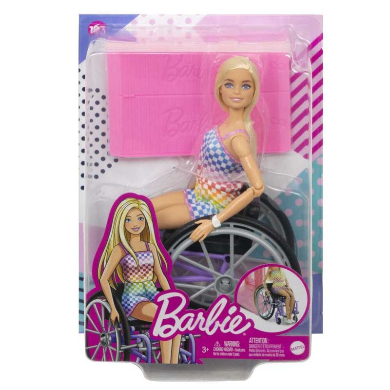 Barbie Fashionistas Puppe im Rollstuhl von Mattel Barbie