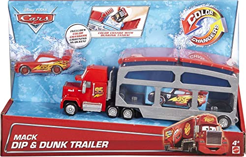 Disney Pixar Cars CKD34 - Spielbahnen, Macks Farbwechsel Station, tolles Geschenk für Kinder ab 4 Jahren von Mattel