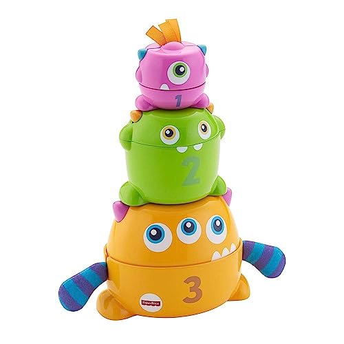 Mattel Fisher-Price FNV36 Bunte Stapelspaß-Monster von Fisher-Price