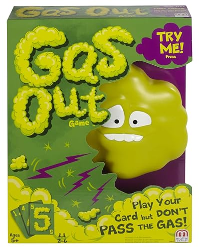 Mattel Games-Gas Out Card Game Action Reflex Family Fun Childrens Toy Mattel von Mattel Games