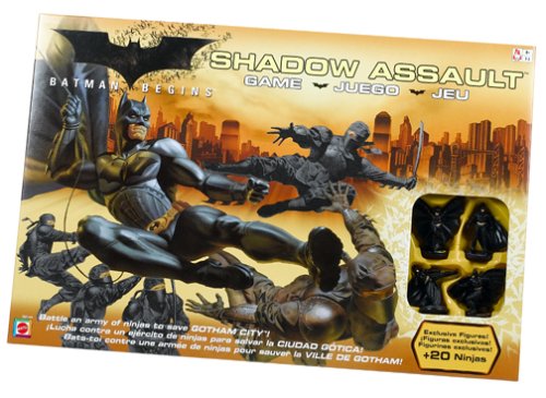 Mattel - Batman G9144 - Batman Begins Angriff der Schattenliga Brettspiel Mattel - Batman G9144 - Batman Begins Angriff der Schattenliga Brettspiel von Mattel Games