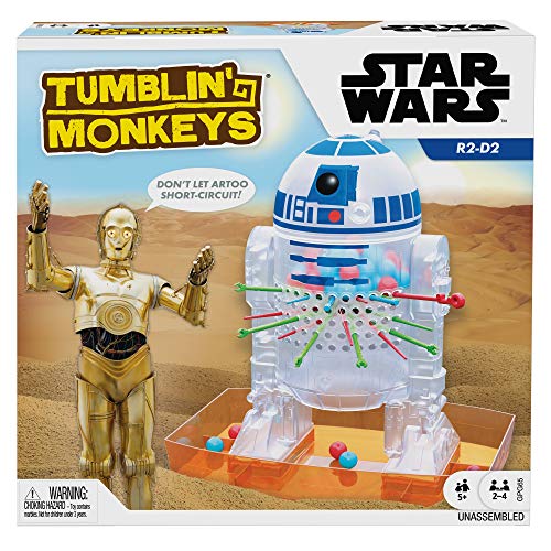 Mattel Games GPG65 - SOS Affenalarm Star Wars, ab 5 Jahren von Mattel Games