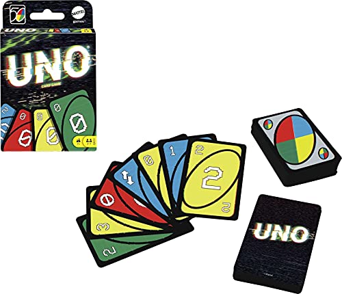 Mattel Games GXV51 - UNO Iconic Series 2000, Kartenspiel mit Jubiläumsdesign, 112 Karten für Sammler, Spieleabend für Teenager und Erwachsene, für Spieler ab 7 Jahren von Mattel Games