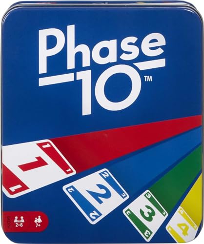 Mattel Games: The Official Phase 10 Tin [Amazon Exclusive] von Mattel Games