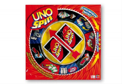 Mattel K2781-0 - UNO Spin, Kartenspiel von Mattel Games