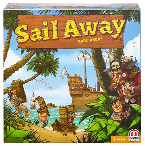 Mattel Spiele DNM66 - Sail Away, Strategiespiel von Mattel Games