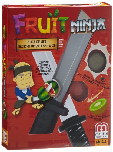 Mattel W5902 - Fruit Ninja, Gesellschaftsspiel zur Application von Mattel Games