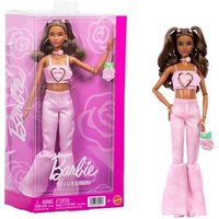 Barbie Deluxe Style Modepuppe Nr. 12 in rosa bauchfreiem Denim-Oberteil und ausgestellten Jeans, brünett Barbie Deluxe Style Modepuppe Nr. 12 in rosa bauchfreiem Denim-Oberteil und ausgestellten Jeans, brünett von Mattel GmbH