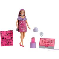 Barbie Party Unboxed Glam Party Serie pinke glitzernde Puppe und Accessoires mit 10 Überraschungen Barbie Party Unboxed Glam Party Serie pinke glitzernde Puppe und Accessoires mit 10 Überraschungen von Mattel GmbH