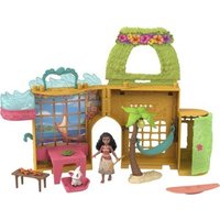 Disney Prinzessin Vaiana Storytime Stackers Puppenhaus mit kleiner Puppe, Tierfreund und 9 Zubehörteilen Disney Prinzessin Vaiana Storytime Stackers Puppenhaus mit kleiner Puppe, Tierfreund und 9 Zubehörteilen von Mattel GmbH
