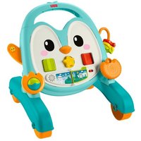 Fisher-Price 2-in-1 Musikalischer Pinguin-Lauflernwagen, Schiebespielzeug für Fisher-Price 2-in-1 Musikalischer Pinguin-Lauflernwagen, Schiebespielzeug für von Mattel GmbH