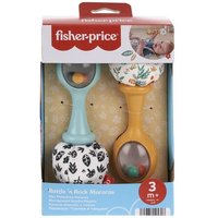 Fisher-Price Babys Rumba-Rasseln Spielzeug, 2er-Set für Babys ab 3 Monaten, kontrastreiches Design Fisher-Price Babys Rumba-Rasseln Spielzeug, 2er-Set für Babys ab 3 Monaten, kontrastreiches Design von Mattel GmbH