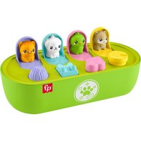 Fisher-Price FP Pets Pop-up-Aktivitätsspielzeug für Feinmotorik, entwicklungsförderndes Spiel für Babys Fisher-Price FP Pets Pop-up-Aktivitätsspielzeug für Feinmotorik, entwicklungsförderndes Spiel für Babys von Mattel GmbH