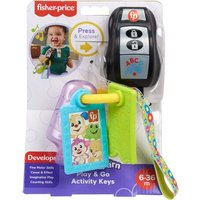 Fisher-Price Lern- und Spielspaß Lernspaß Schlüsselbund für Babys und Kleinkinder, musikalische Lernspielzeug, mehrsprachige Version Fisher-Price Lern- und Spielspaß Lernspaß Schlüsselbund für Babys und Kleinkinder, musikalische Lernspielzeug, mehrsprachige Version von Mattel GmbH