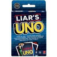 Liar‘s UNO Kartenspiel für Erwachsene, Kinder, Familien, Partys und Spieleabende, Tricks und Bluffs Liar‘s UNO Kartenspiel für Erwachsene, Kinder, Familien, Partys und Spieleabende, Tricks und Bluffs von Mattel GmbH