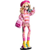 Monster High Wednesday Sammelpuppe, Enid Sinclair in pink mit Accessoires Monster High Wednesday Sammelpuppe, Enid Sinclair in pink mit Accessoires von Mattel GmbH