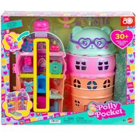 Polly Pocket Puppen und Spielset, Gelateria-Haus mit Aufzug, Eiscreme-Thema mit über 25 Zubehörteilen inklusive Möbeln und Tieren. Polly Pocket Puppen und Spielset, Gelateria-Haus mit Aufzug, Eiscreme-Thema mit über 25 Zubehörteilen inklusive Möbeln und Tieren. von Mattel GmbH