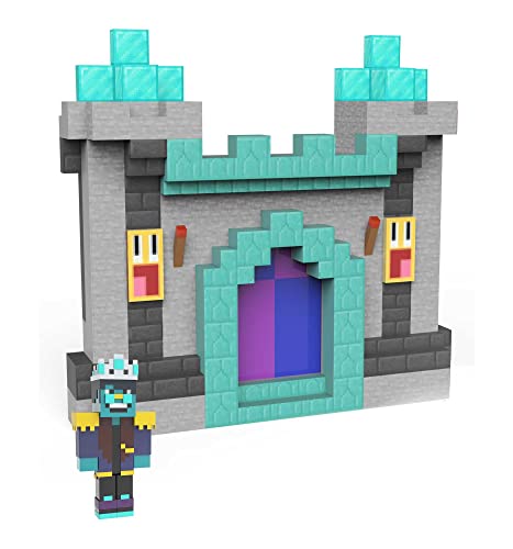 Mattel Minecraft HJG73 - Creator Series Party Supreme Palast Spielset mit Lichtern und Musik und 8 cm Actionfigur, Sammelspielzeug, Spielzeug Geschenk für Kinder ab 6 Jahre von Mattel