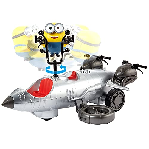 Mattel Minions GMF19 - iD Fahrzeug mit Fernbedienung und Bob Actionfigur aus den Minions Filmen, tolles Geschenk für Kinder ab 4 Jahren. von MINIONS