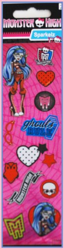 1 Stickerbogen Monster High, 20 x 5 cm von Mattel