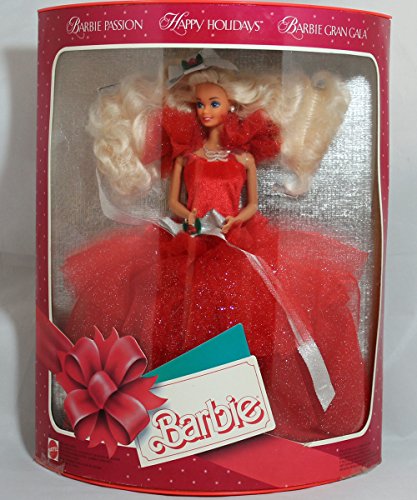 1988 HAPPY HOLIDAYS BARBIE - 1ST IN COLLECTIBLE SERIES by Mattel (English Manual) von Mattel