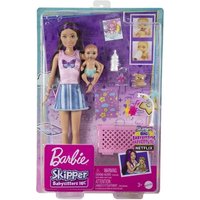 Barbie-Puppen und Zubehörteile, Skipper Babysitter-Spielset mit Gitterbett Barbie-Puppen und Zubehörteile, Skipper Babysitter-Spielset mit Gitterbett von Mattel GmbH