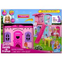 Barbie Chelsea Pop-up-Puppenhaus mit Puppe und über 15 Accessoires, Haus erweitert sich auf über 42 x 33 cm Barbie Chelsea Pop-up-Puppenhaus mit Puppe und über 15 Accessoires, Haus erweitert sich auf über 42 x 33 cm von Mattel GmbH