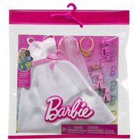 Barbie-Mode, Set mit Braut-Outfit für Barbie-Puppe am Hochzeitstag Barbie-Mode, Set mit Braut-Outfit für Barbie-Puppe am Hochzeitstag von Mattel GmbH