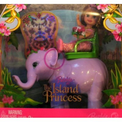 BARBIE Kl.Prinzessin Shelly & Elefant (K8109) von Mattel