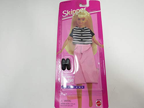 Barbie Mattel 68028-99 Skipper Teen Scene Fashions 1999 rot-gelb von Mattel