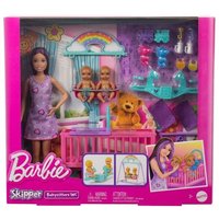 Barbie Skipper Babysitter Zwillings-Kinderzimmer-Spielset von Mattel