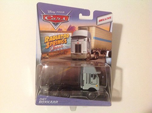 Disney Pixar Cars Chet Boxkaar Truck aus Radiator Springs Classic Serie Deluxe Fahrzeuge von Mattel