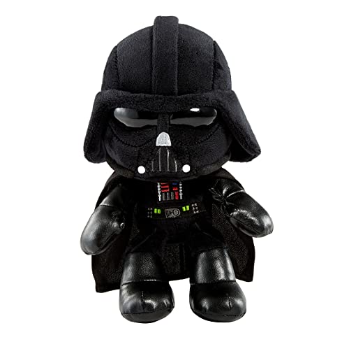 Disney Star Wars GXB27 - Darth Vader Plüschfigur (ca. 21 cm), weiche Filmfigur zum Sammeln, Geschenk für Fans ab 3 Jahren[Exklusiv bei Amazon] von Mattel