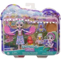 Enchantimals - Enchantimals City Tails Filia Finch Familie von Mattel