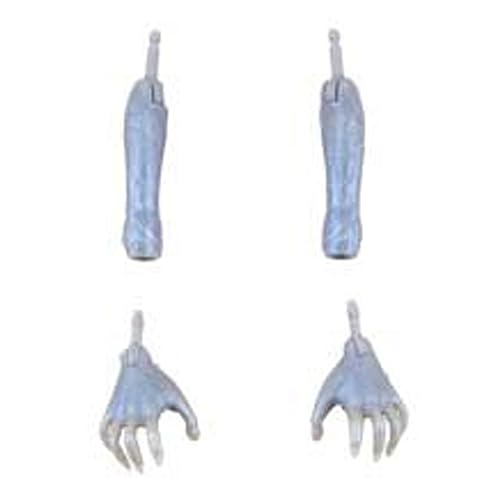 Ersatzhände und Arme für Monster High Boo York Ghoulfriends Mouscedes Puppe ~ CHW61 ~ Blau – silberfarben von Mattel