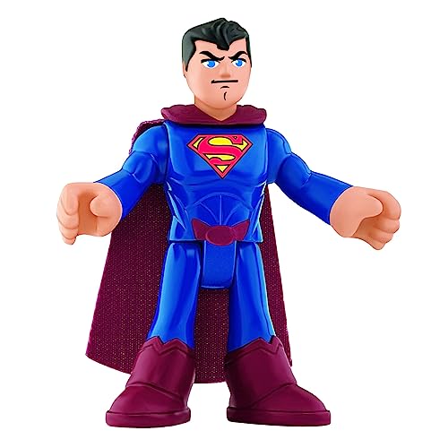 Ersatzteil für Fisher-Price Imaginext Spielset – DRN36 ~ Superfreunde Superman und Wonder Woman ~ Ersatz-Superman-Figur von Mattel