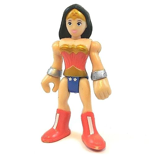 Ersatzteil für Fisher-Price Imaginext Spielset – DRN36 ~ Superfreunde Superman und Wonder Woman ~ Ersatzfigur Wonder Woman von Mattel