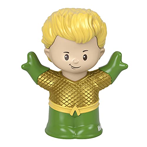 Ersatzteil für Fisher-Price Little People DC Super Friends Figuren-Set – GMJ14 ~ Ersatz-Aquaman-Figur von Mattel