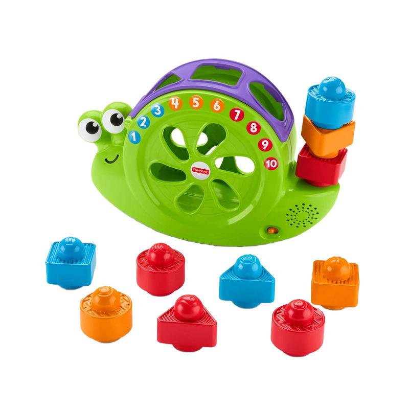 Steckspiel MUSIKSCHNECKE in grün von Fisher-Price Fisher-Price