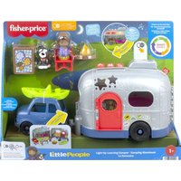 Fisher Price - Little People Wohnwagen Spielzeug mit Figuren von Mattel