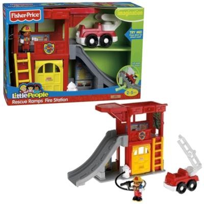 Fisher-Price - Little People Feuerwehstation von Mattel