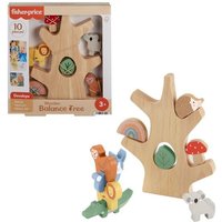 Fisher-Price Tierspaß Balance-Baum aus Holz von Mattel