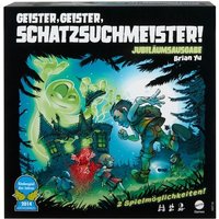 Geister, Geister, Schatzsuchmeister! Jubiläumsausgabe Brettspiel, kooperatives Familienspiel mit zwei Spielmöglichkeiten für 2 bis 5 Spieler Geister, Geister, Schatzsuchmeister! Jubiläumsausgabe Brettspiel, kooperatives Familienspiel mit zwei Spielmöglichkeiten für 2 bis 5 Spieler von Mattel GmbH
