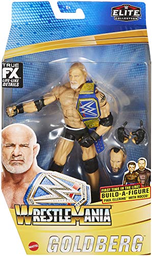 Goldberg - WWE Elite Wrestlemania 37 Mattel Toy Wrestling Action Figure von Mattel