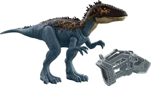 Jurassic World HCM04 - Mega-Zerstörer Dinosaurier-Actionfigur Charcarodontosaurus, Dinosaurier Spielzeug für Kinder ab 4 Jahren von Mattel